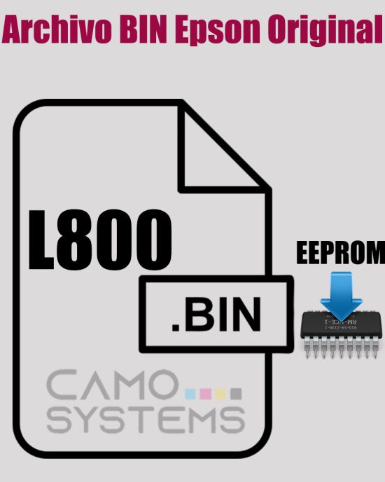 Archivo Bin Epson L800 EEPROM Firmware original
