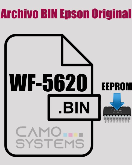 Archivo Bin Epson WF-5620 EEPROM Firmware original