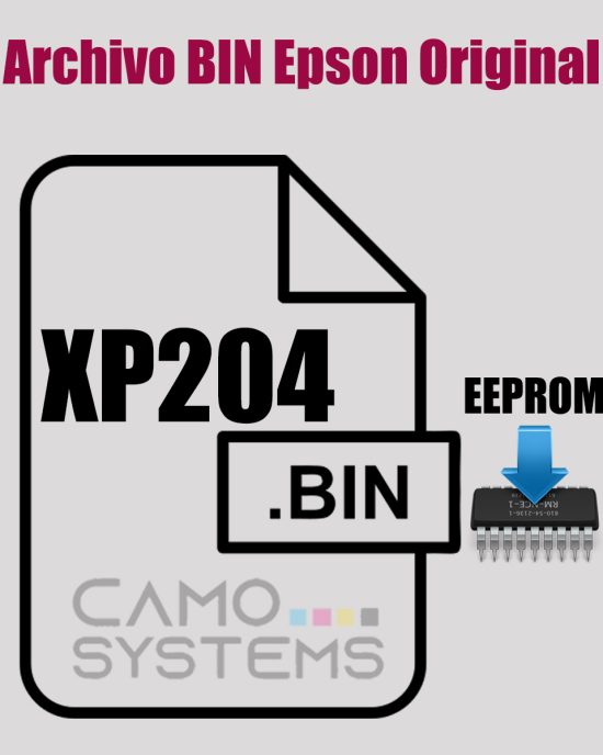 Archivo Bin Epson XP-204 EEPROM Firmware original