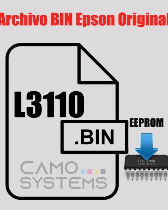 Archivo Bin Epson L3110 EEPROM Firmware original