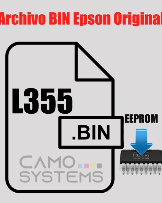 Archivo Bin Epson L355 EEPROM Firmware original
