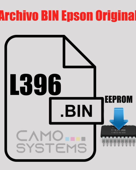 Archivo Bin Epson L396 EEPROM Firmware original