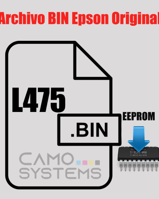 Archivo Bin Epson L475 EEPROM Firmware original