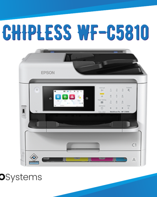 Firmware chiples (5 key) EPSON WF-C5310,WF-C5390, WF-C5810, WF-C5890