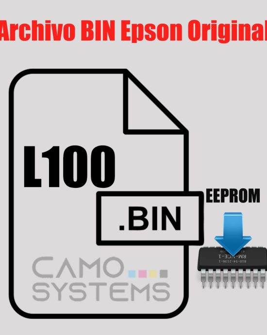Archivo Bin Epson L100 EEPROM Firmware original