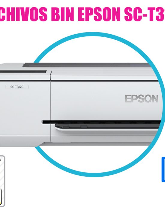 Archivos Bin Epson Sc-t3170 Firmware Chipless