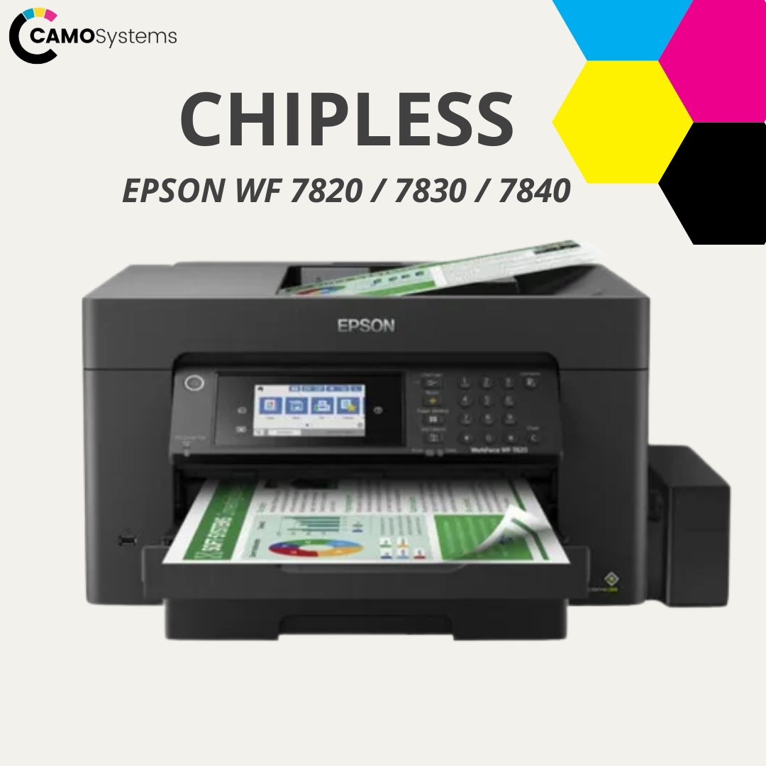 Firmware Chipless Epson WorkForce 7820 / 7830 / 7840
