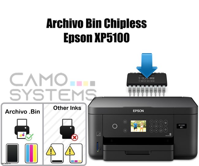 Archivo Bin Chipless Epson XP5100