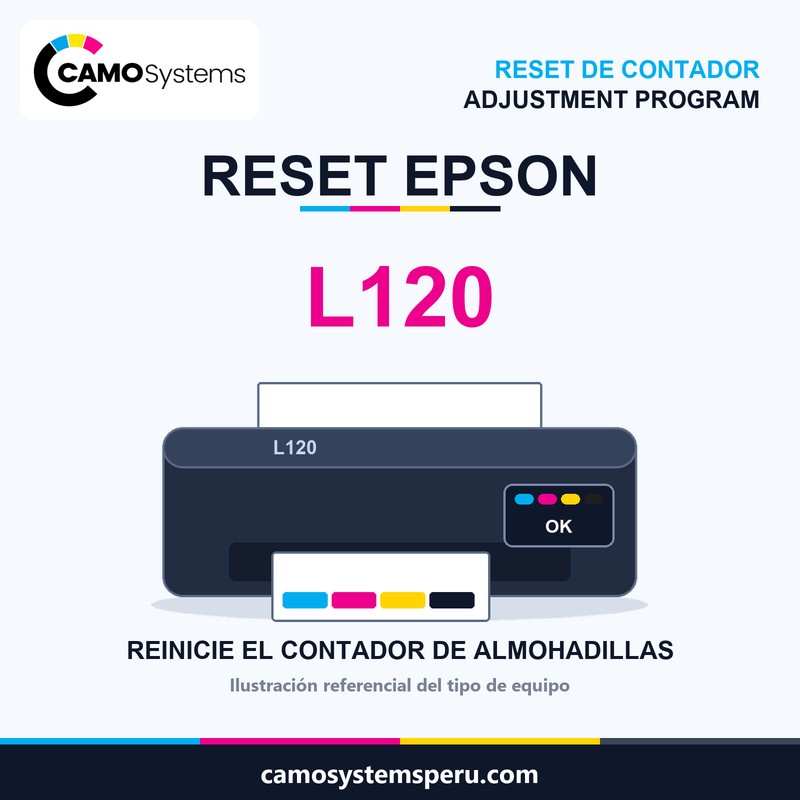 Reset Epson L120 Adjustment Program