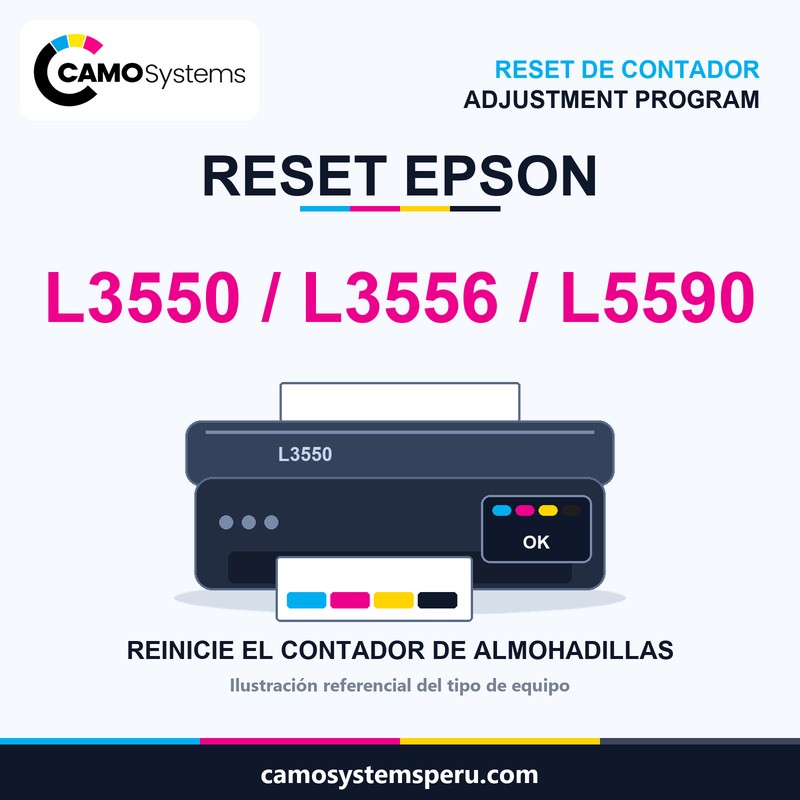 Reset Epson L3550 L3556 L5590 Adjustment Program