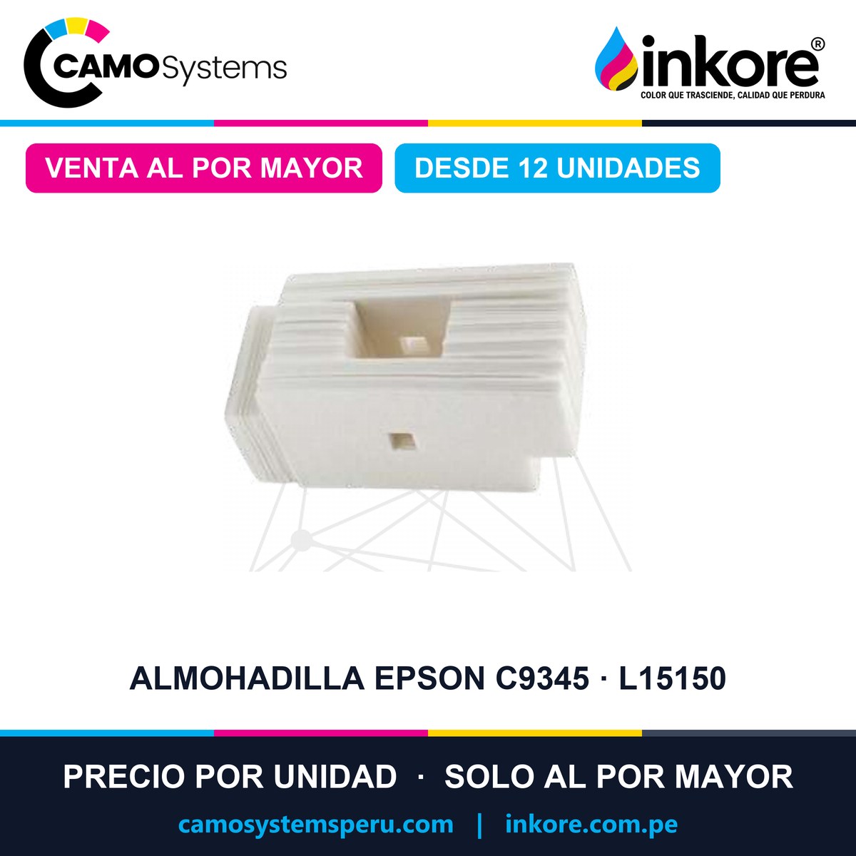 Almohadilla de mantenimiento Epson C9345 / L15150 - Precio al por mayor desde 12 unidades