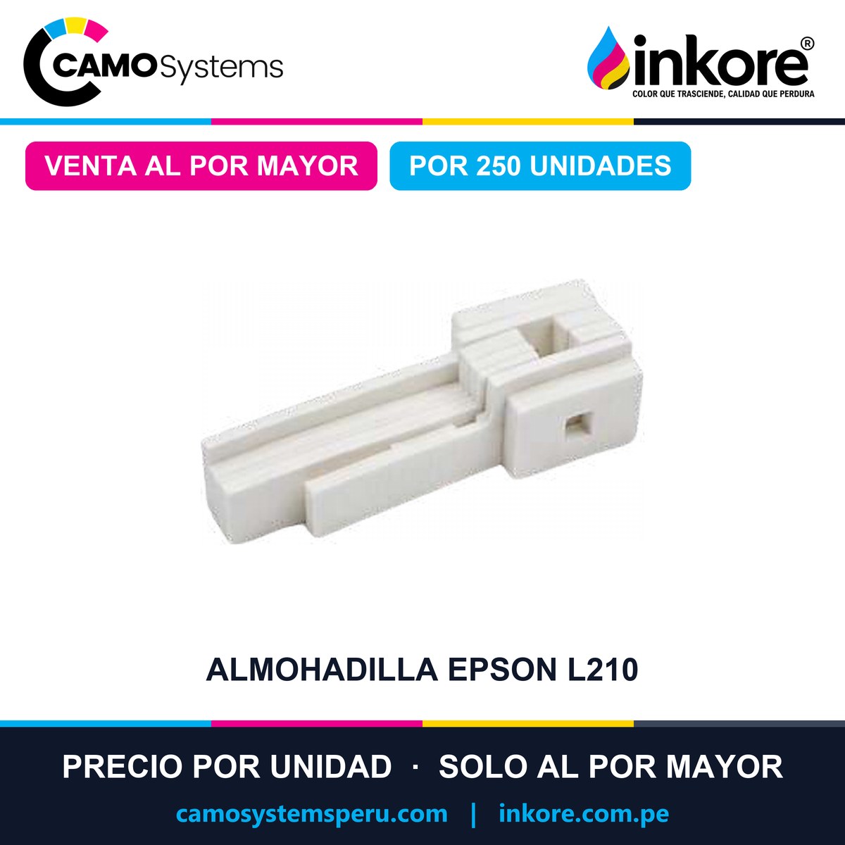 Almohadilla de mantenimiento Epson L210 - Precio al por mayor por 250 unidades