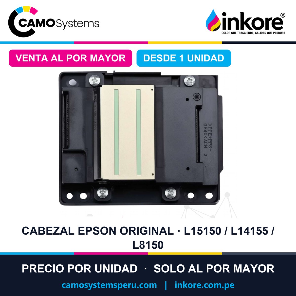 Cabezal Epson original L15150 / L14155 / L8150 - Precio al por mayor desde 1 unidad