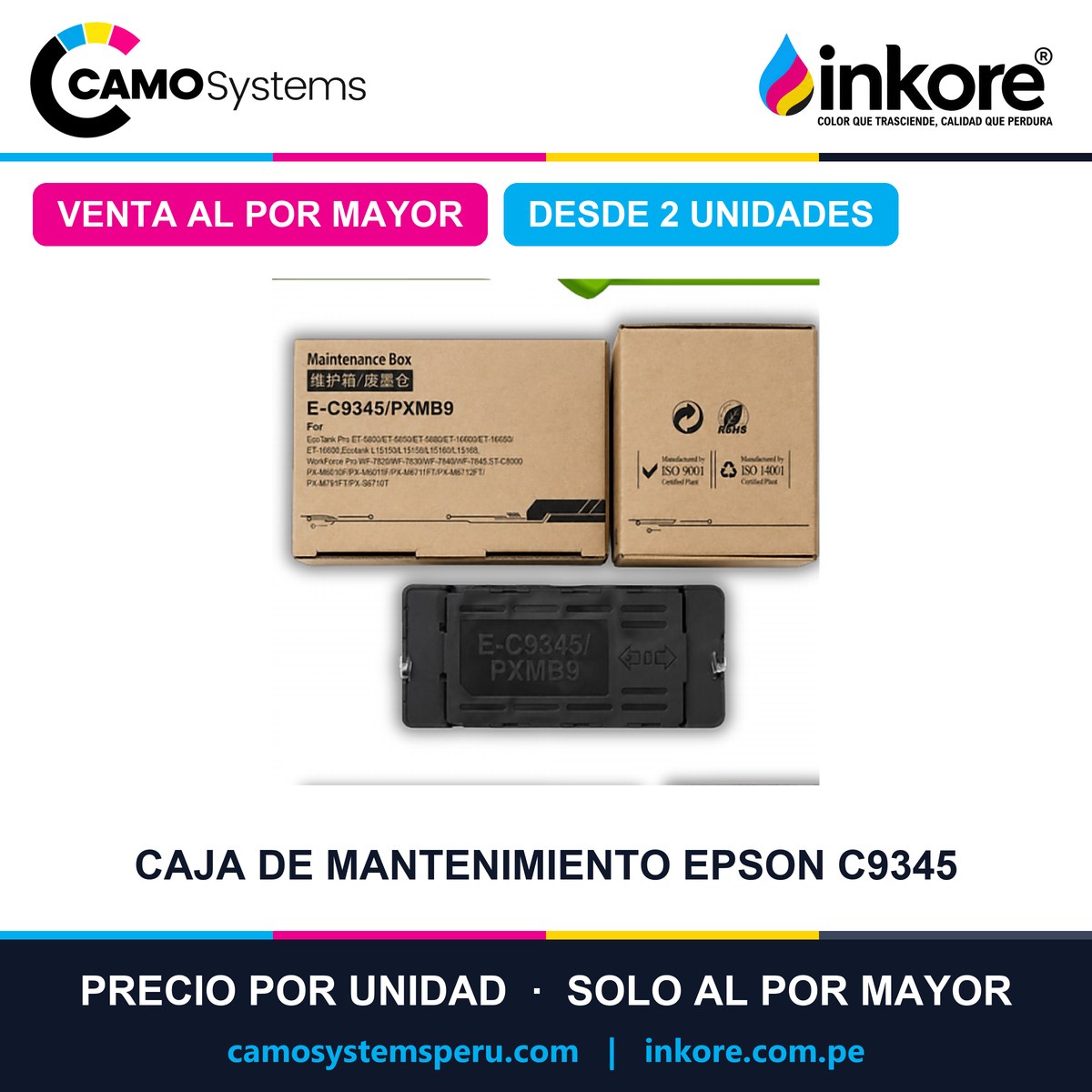 Caja de mantenimiento Epson C9345 - Precio al por mayor desde 2 unidades