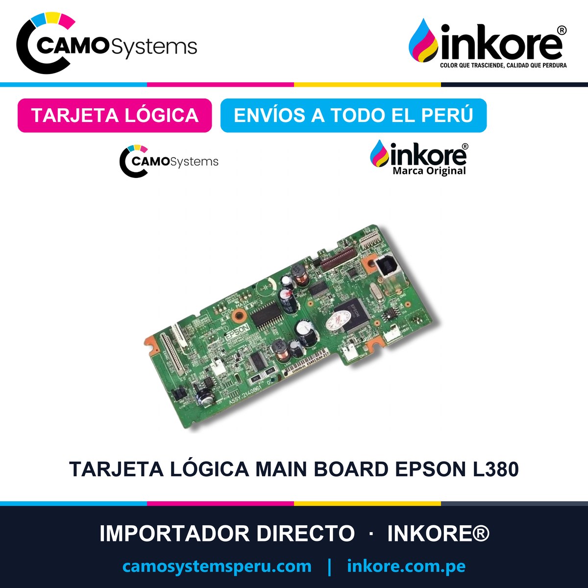 Tarjeta Lógica Main Board Epson L380