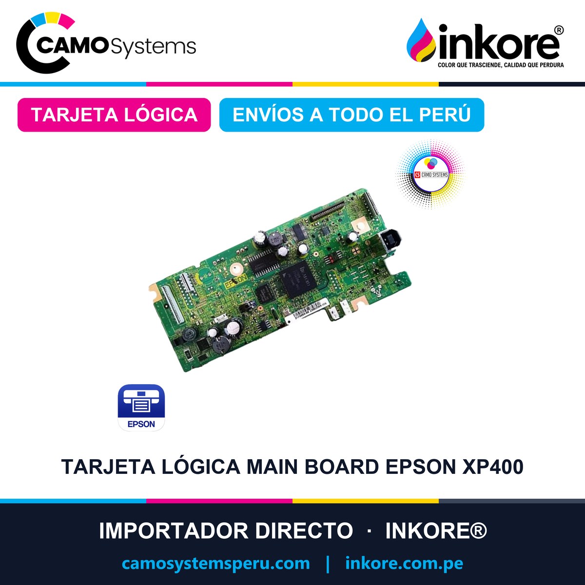 Tarjeta Lógica Main Board Epson XP400