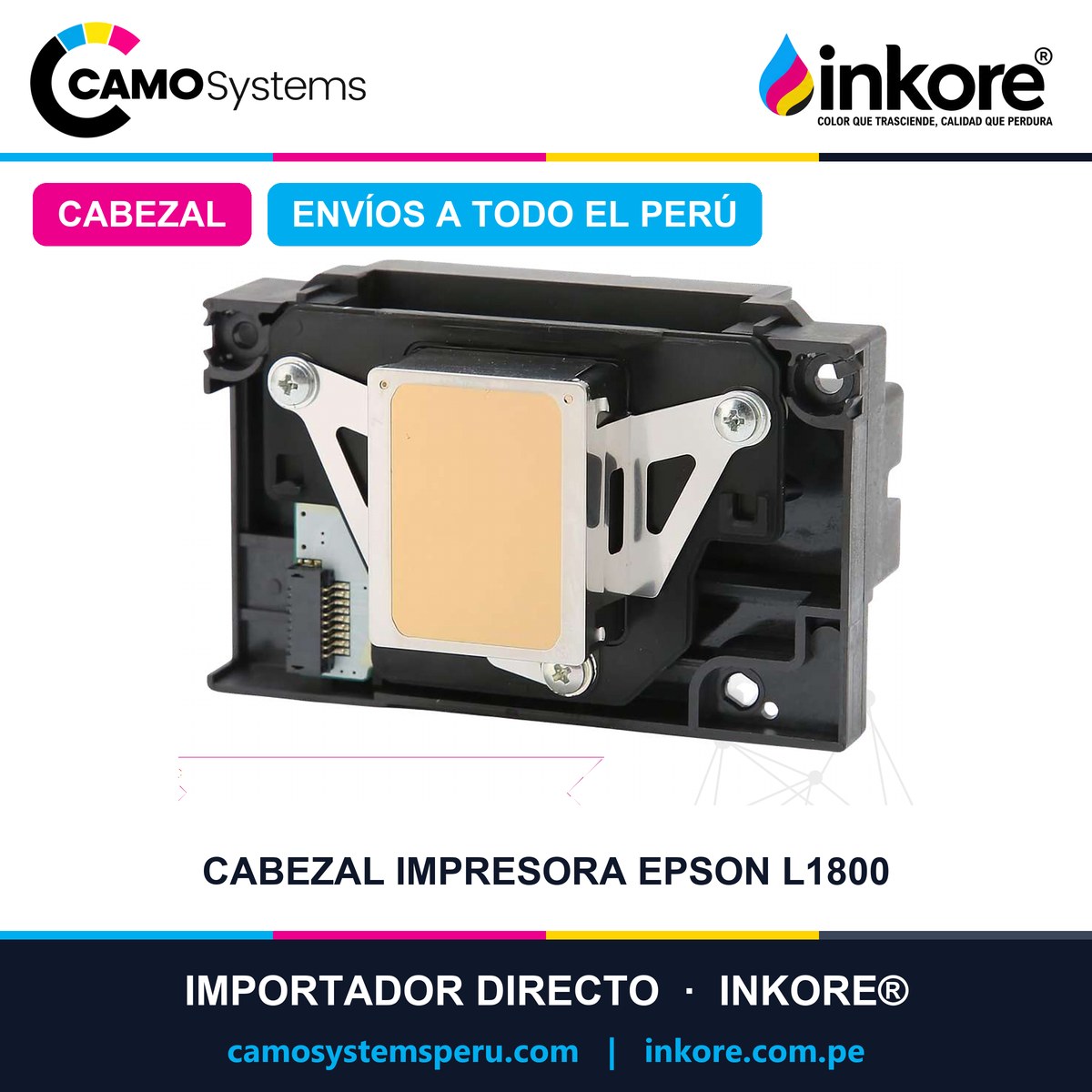 Cabezal Impresora Epson L1800