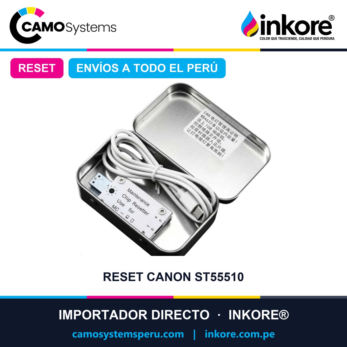 Reset Canon St55510
