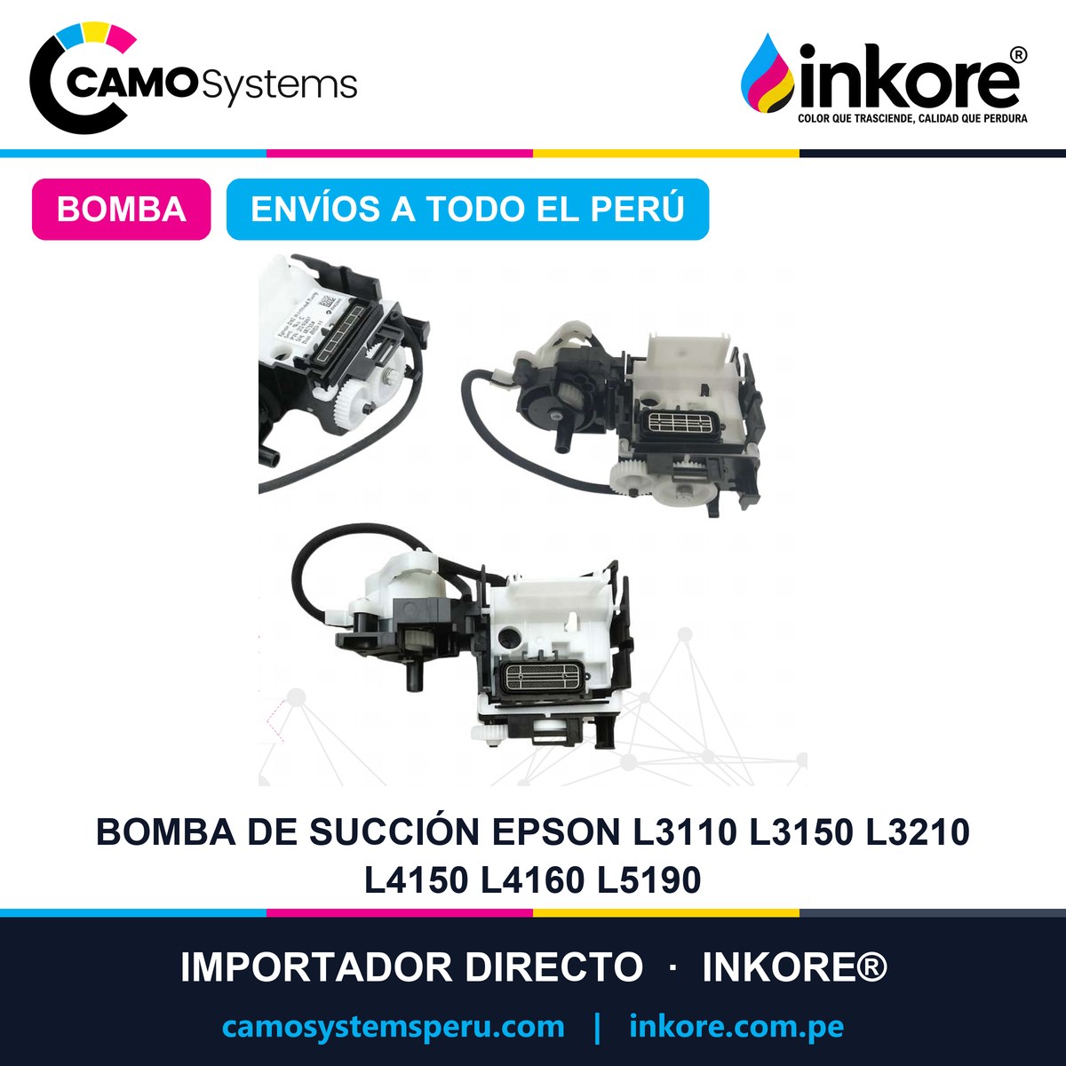 Bomba De Succión Epson L3110 L3150 L3210  L4150 L4160 L5190