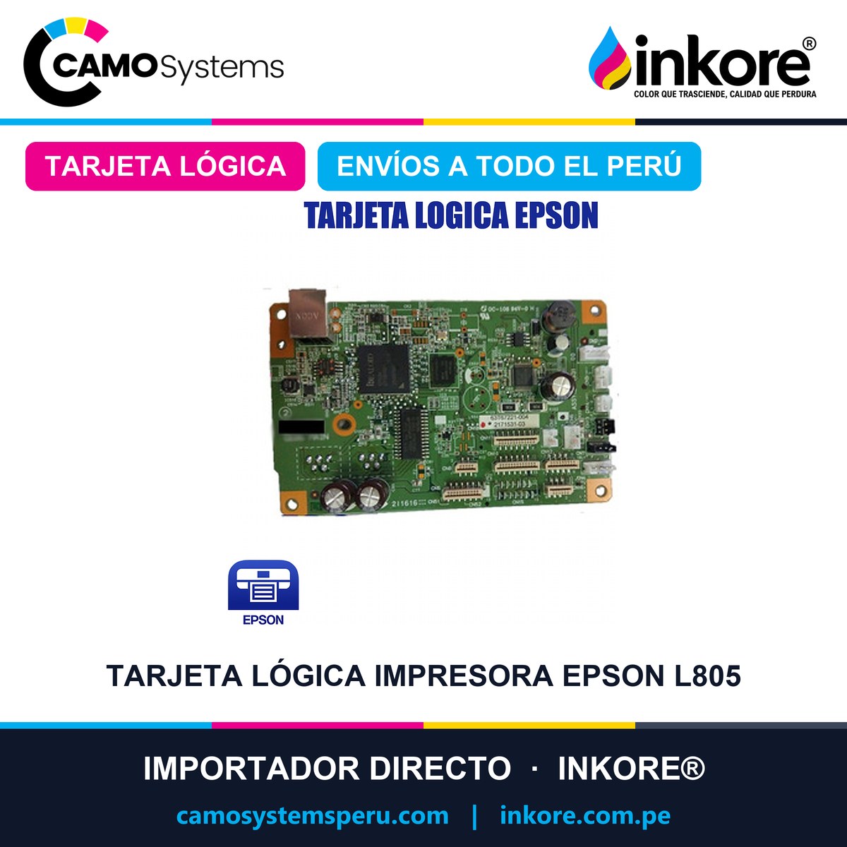 Tarjeta Lógica Impresora Epson L805