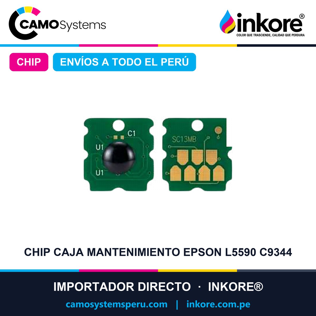 Chip Caja Mantenimiento Epson L5590 C9344
