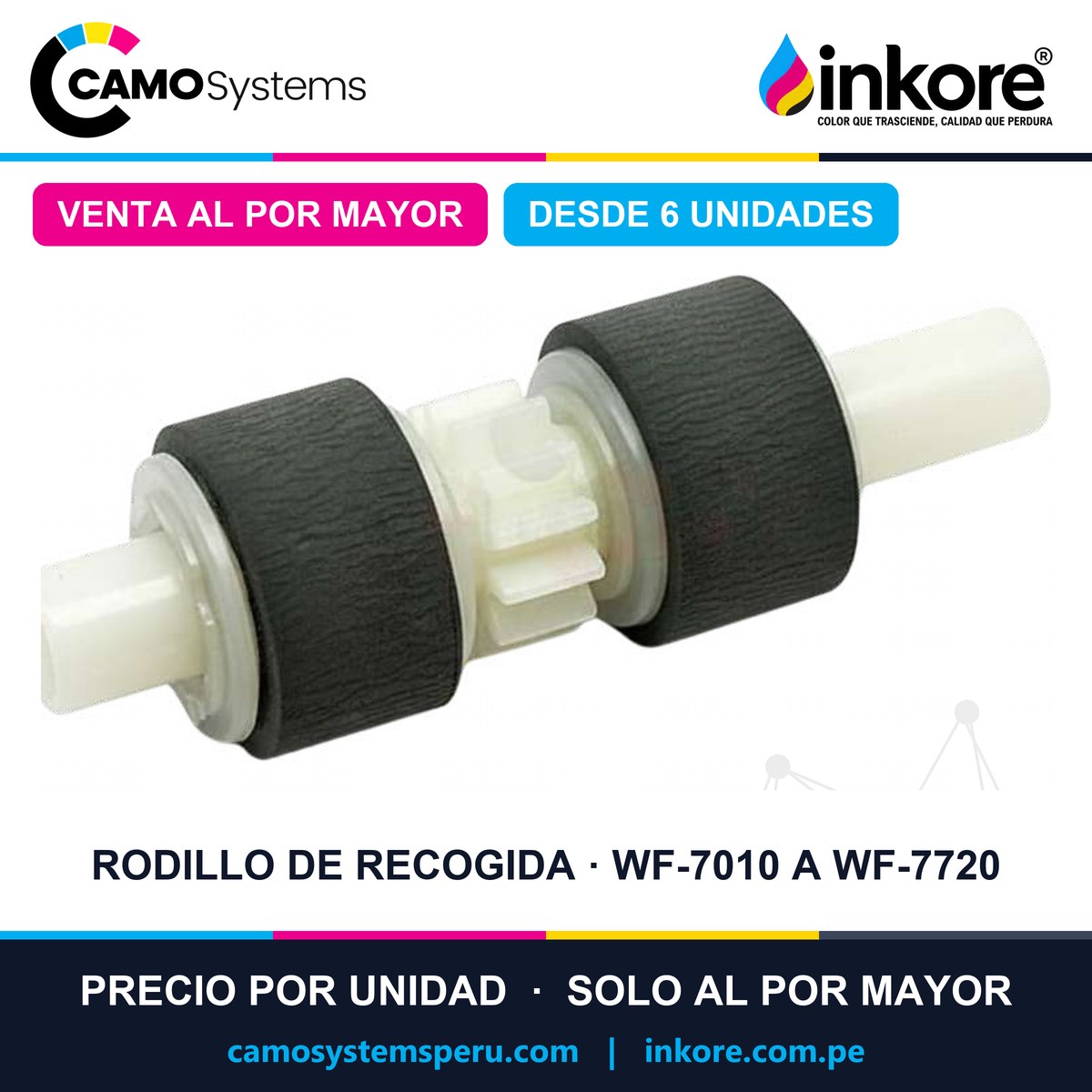 Rodillo de recogida Epson WF-7010 a WF-7720 - Precio al por mayor desde 6 unidades