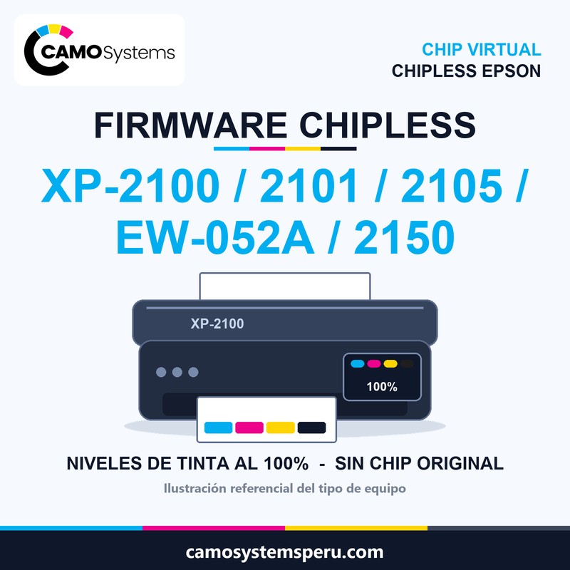 Firmware chipless Epson - Camo Systems