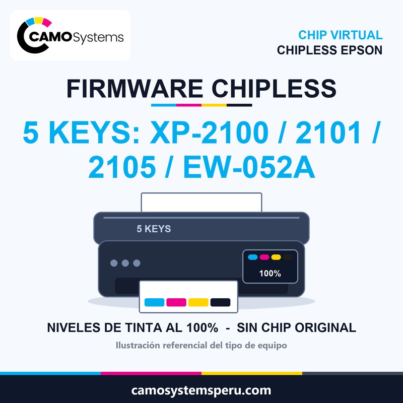 Firmware chipless Epson - Camo Systems