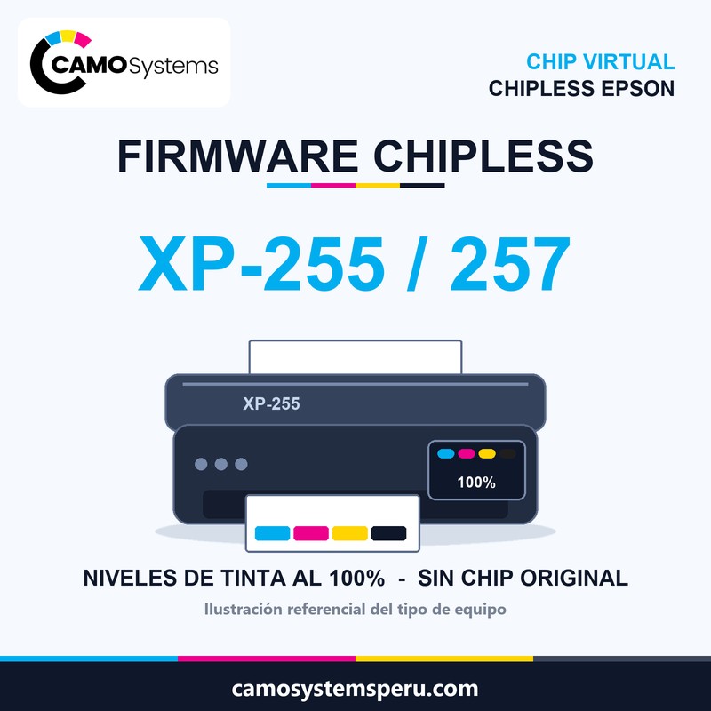 Firmware chipless Epson - Camo Systems