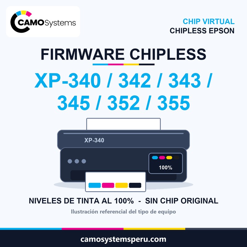 Firmware chipless Epson - Camo Systems