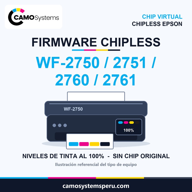 Firmware chipless Epson - Camo Systems