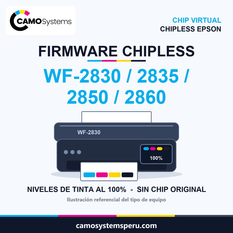 Firmware chipless Epson - Camo Systems