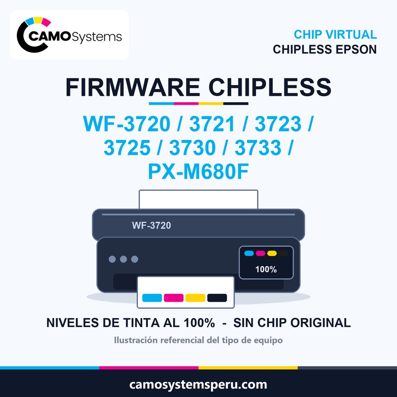 Firmware chipless Epson - Camo Systems