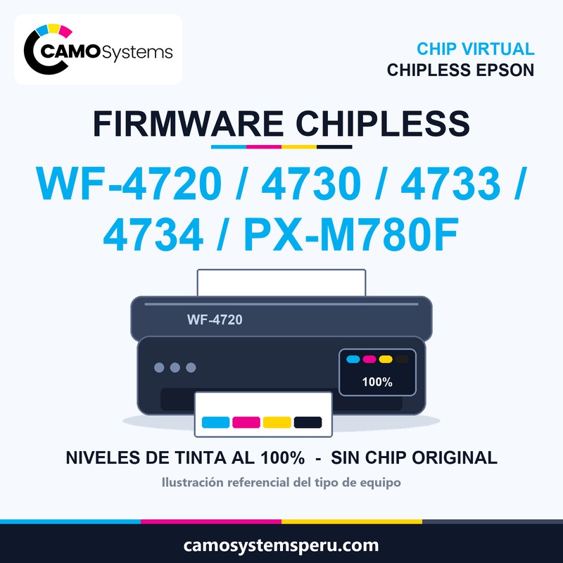 Firmware chipless Epson - Camo Systems