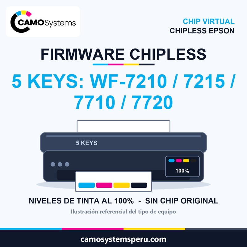 Firmware chipless Epson - Camo Systems