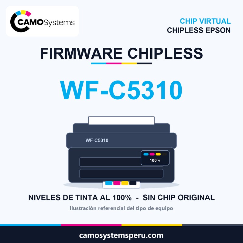 Firmware chipless Epson - Camo Systems