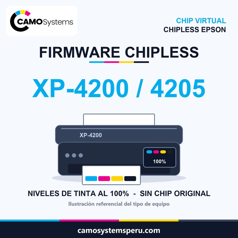 Firmware chipless Epson - Camo Systems