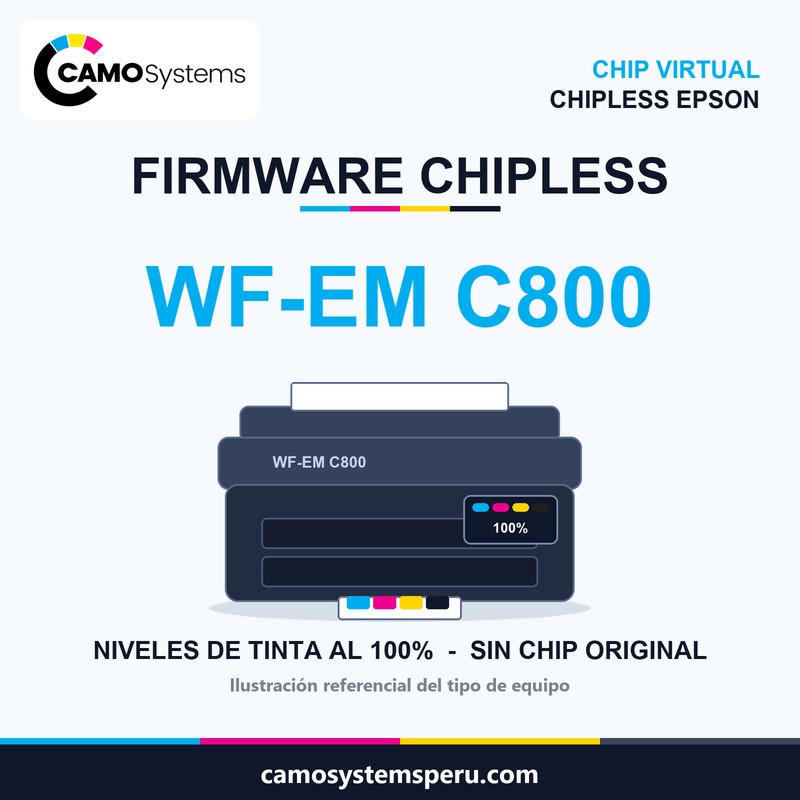 Firmware chipless Epson - Camo Systems