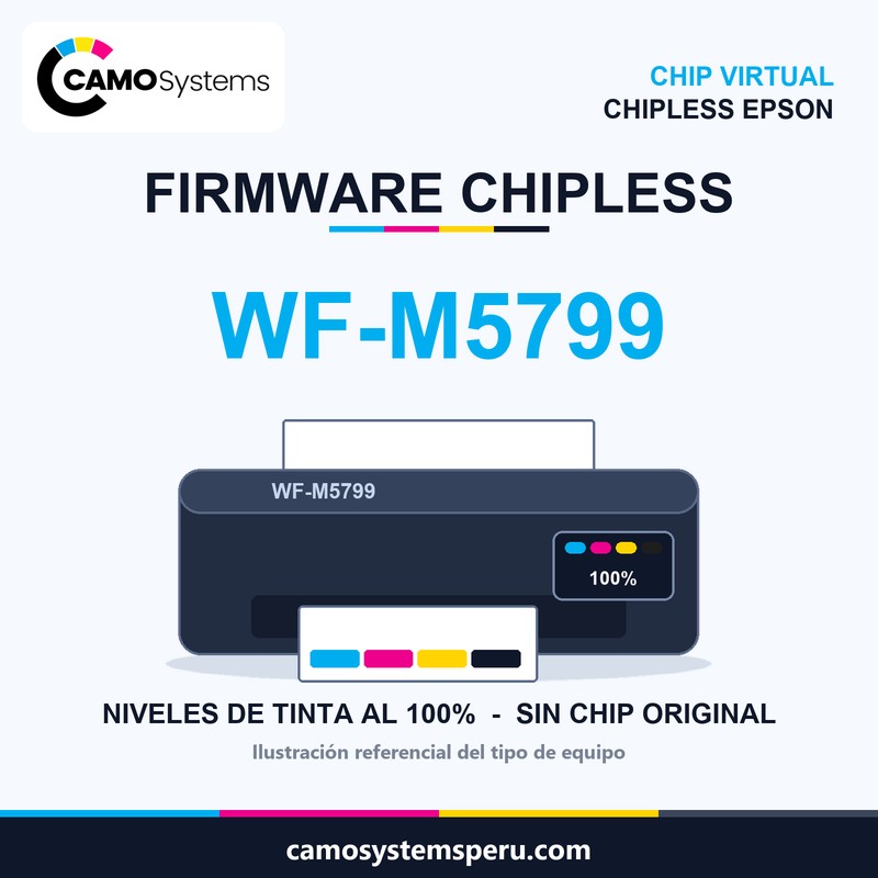 Firmware chipless Epson - Camo Systems