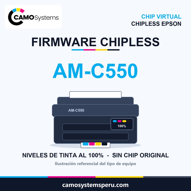 Firmware chipless Epson - Camo Systems
