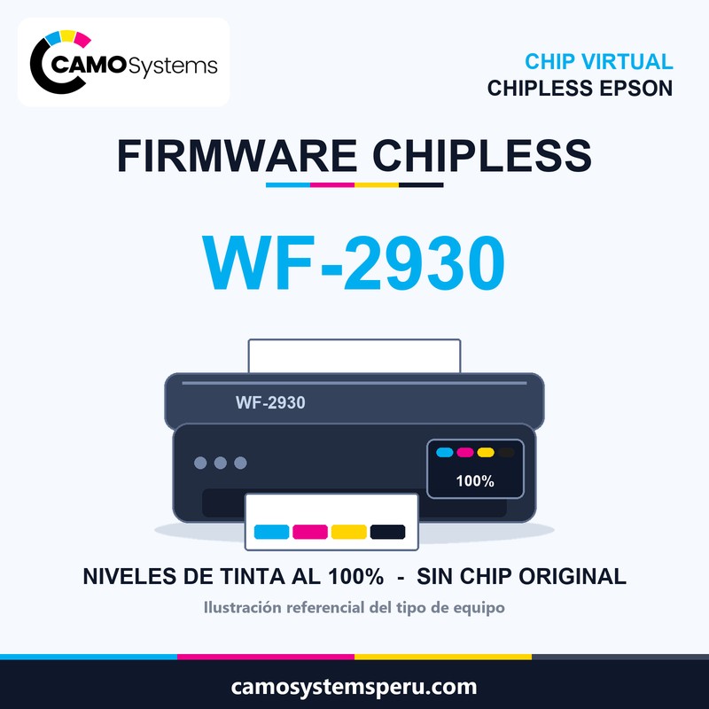 Firmware chipless Epson - Camo Systems