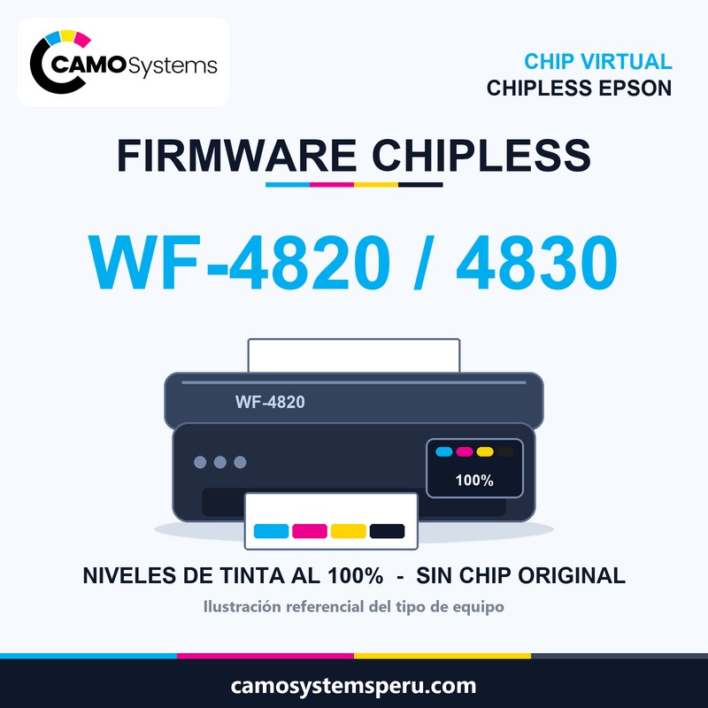 Firmware chipless Epson - Camo Systems