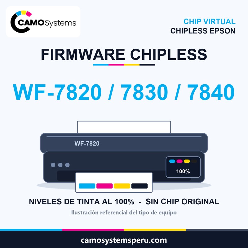 Firmware chipless Epson - Camo Systems