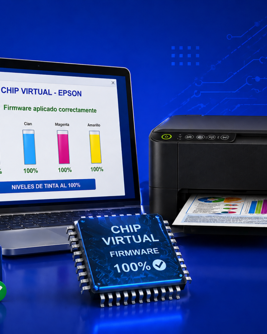 Chip Virtual Chipless Epson