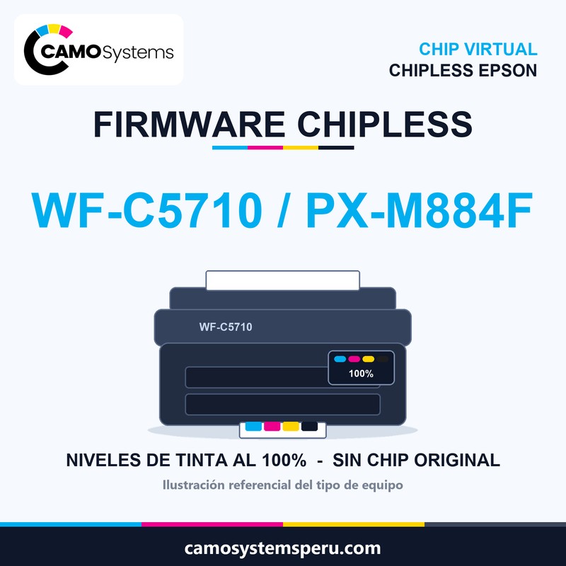 Firmware chipless WF-C5710 / PX-M884F