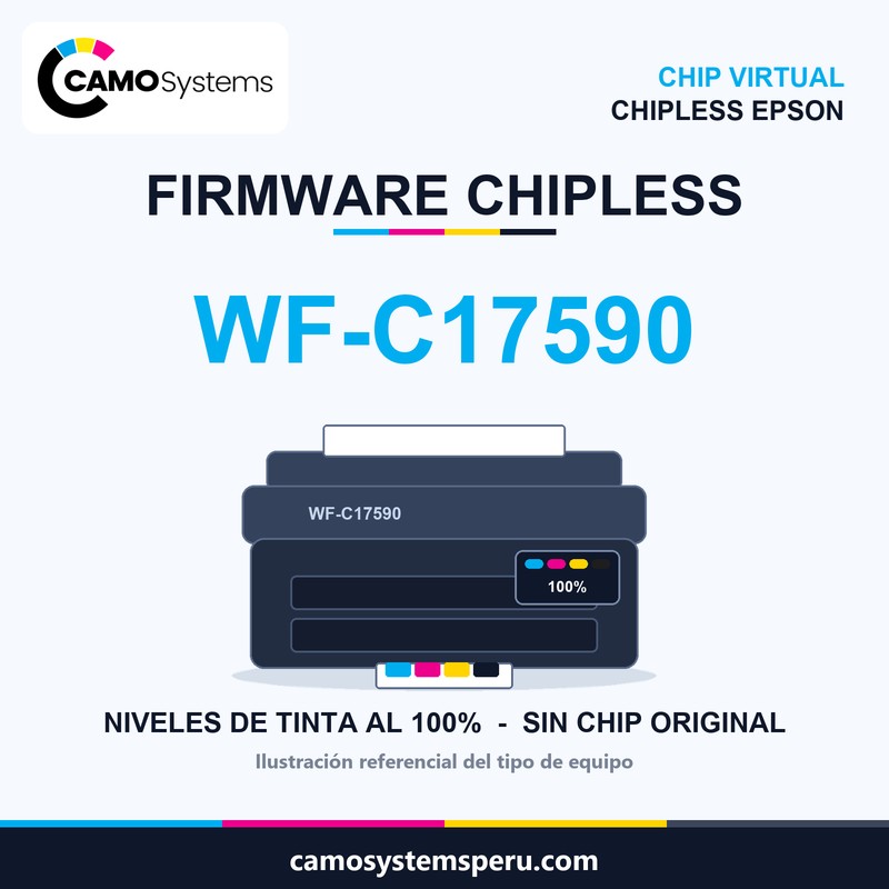 Firmware chipless Epson - Camo Systems