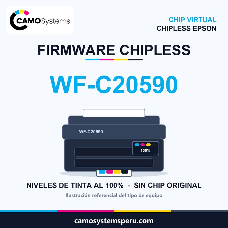 Firmware chipless Epson - Camo Systems