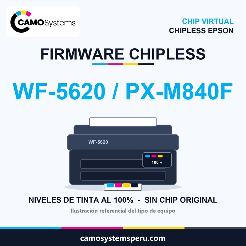 Firmware chipless Epson - Camo Systems