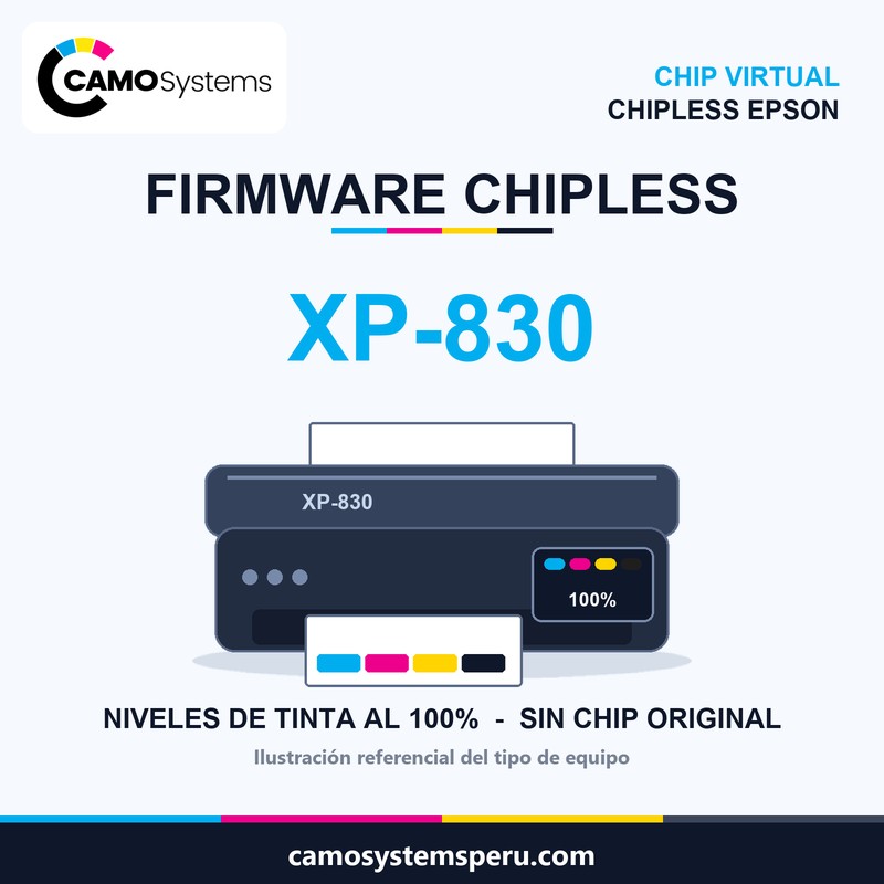 Firmware chipless Epson - Camo Systems