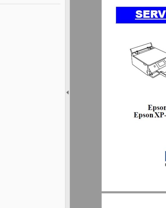 Manual de servicio de las impresoras Epson XP-6000, XP-6001, XP-6005, XP-8500, XP-8505 ¡